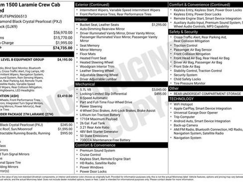 Used 2023 RAM 1500 Laramie AWD/4WD image 6