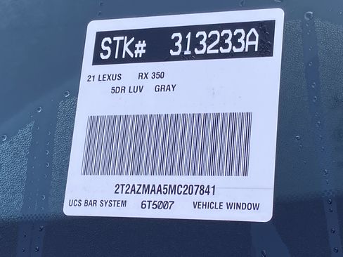 Used 2021 Lexus RX 350 FWD w/ Accessory Package image 33