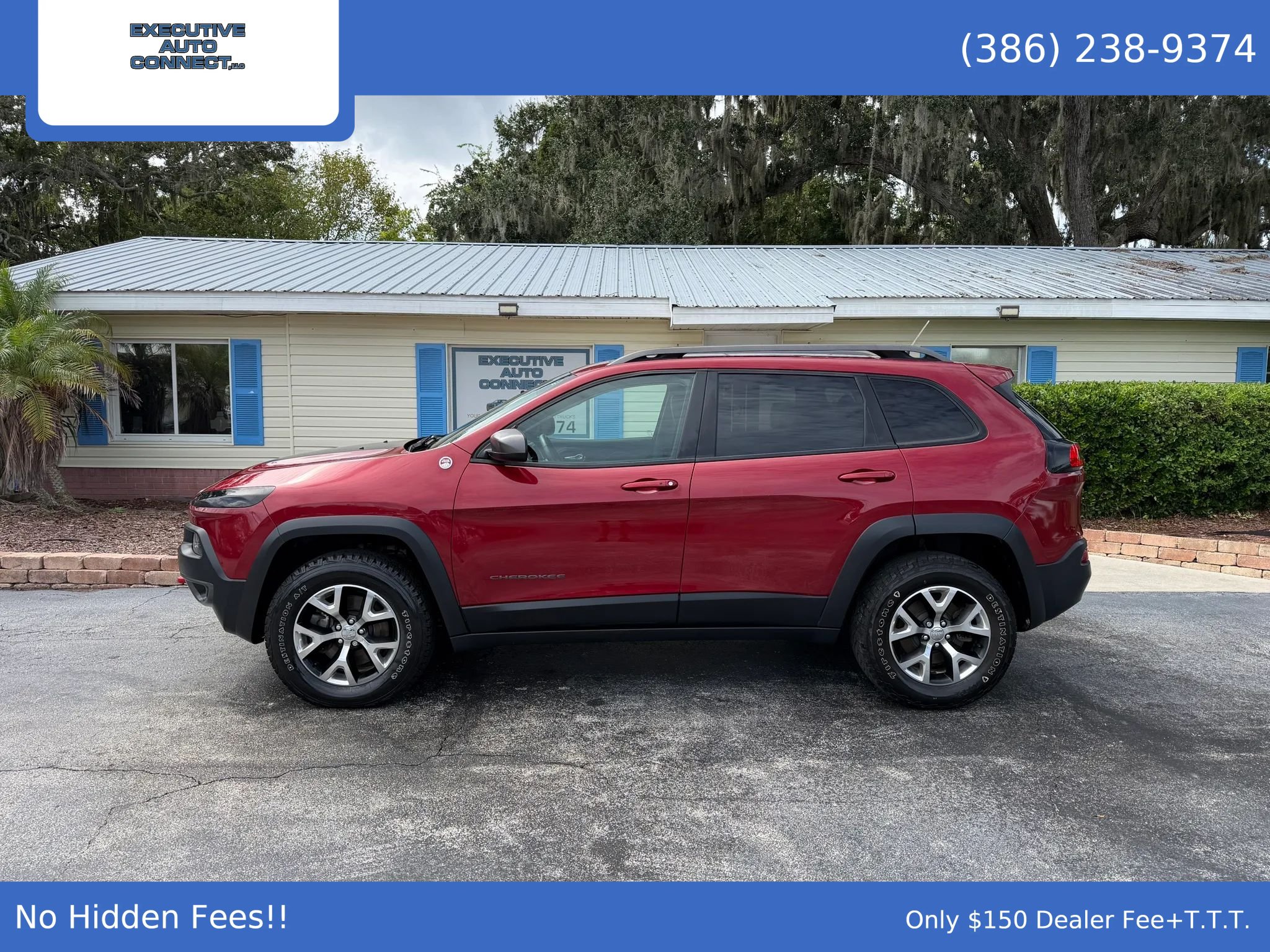 Used 2014 Jeep Cherokee Trailhawk w/ Comfort/Convenience Group AWD/4WD image 8