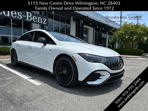 Certified 2023 Mercedes-Benz EQE AMG 4MATIC Sedan w/ Winter Package image 52