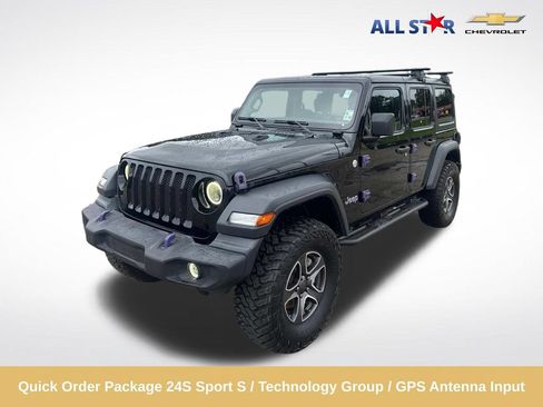 Used 2020 Jeep Wrangler Unlimited Sport S AWD/4WD image 1