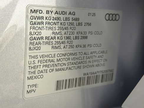 Used 2025 Audi Q5 2.0T Premium Plus w/ Premium Plus Package AWD/4WD image 28