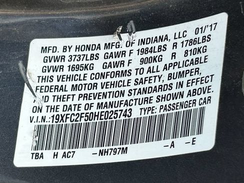 Used 2017 Honda Civic LX image 31