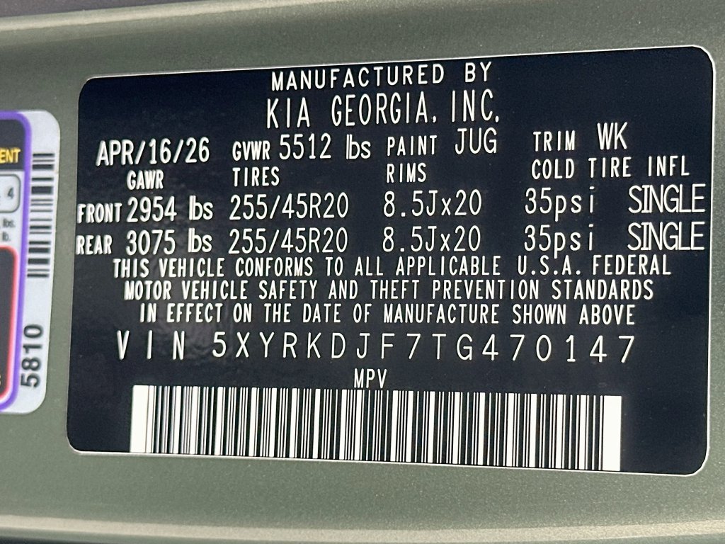 Certified 2026 Kia Sorento SX Prestige AWD/4WD image 35