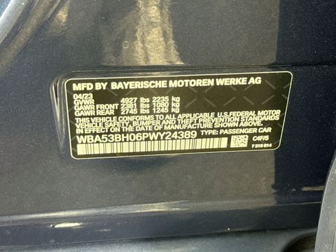 Used 2023 BMW 530i w/ Premium Package RWD image 40