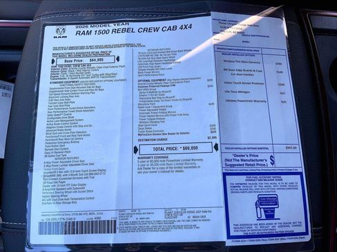 New 2026 RAM 1500 Rebel image 14