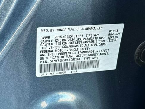 Used 2019 Honda Pilot EX-L image 29