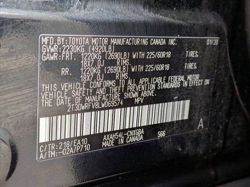 Used 2020 Toyota RAV4 Limited image 26