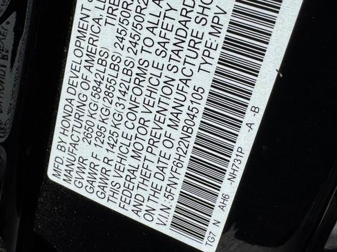 Used 2022 Honda Pilot Special Edition image 26