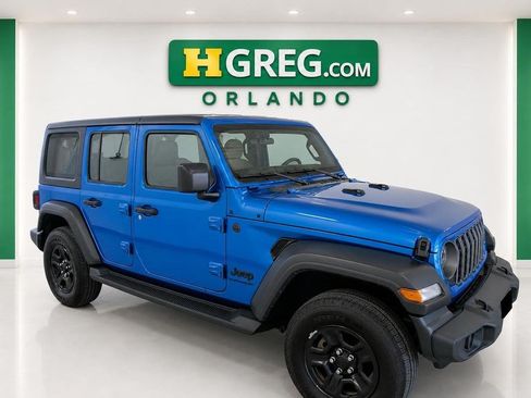 Used 2024 Jeep Wrangler Unlimited Sport AWD/4WD image 4