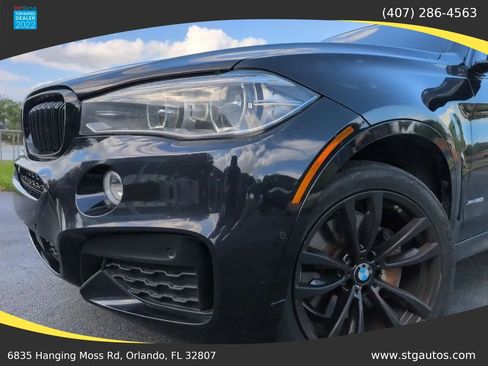 Used 2018 BMW X6 xDrive50i w/ M Sport Package AWD/4WD image 10