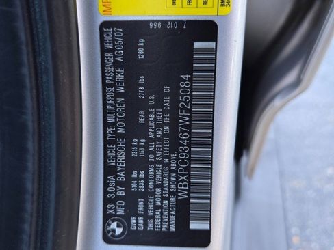 Used 2007 BMW X3 3.0si AWD/4WD image 23
