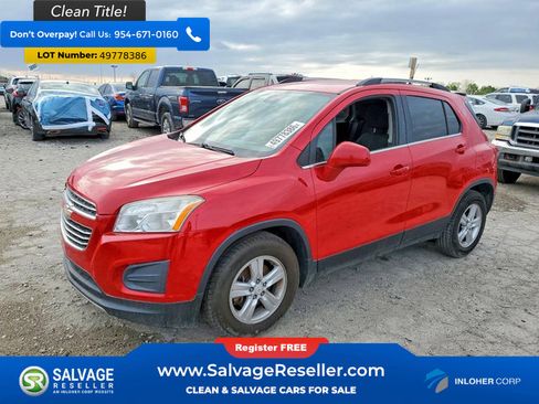 Used 2016 Chevrolet Trax LT FWD image 1