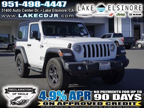 Used 2020 Jeep Wrangler Sport image 1