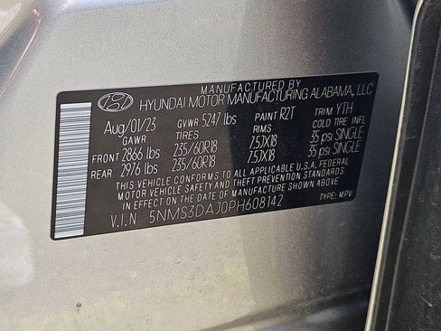 Used 2023 Hyundai Santa Fe SEL w/ Premium Package AWD/4WD image 35