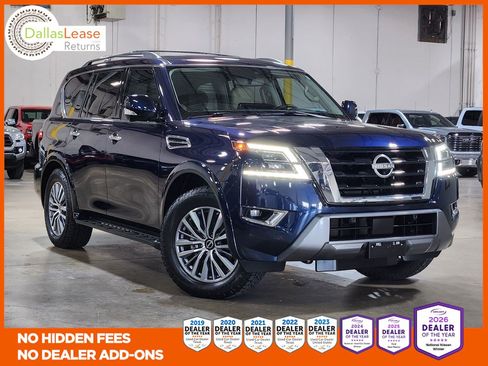 Used 2023 Nissan Armada SL w/ Captain's Chairs Package RWD image 1