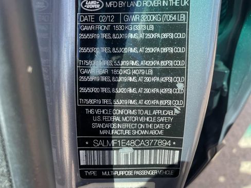 Used 2012 Land Rover Range Rover Supercharged image 47