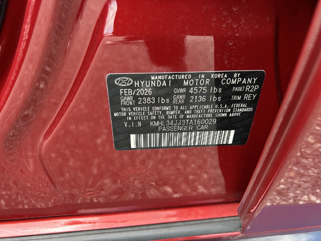 New 2026 Hyundai Sonata SEL FWD image 37
