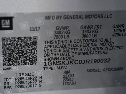 Used 2018 Chevrolet Suburban Premier image 36