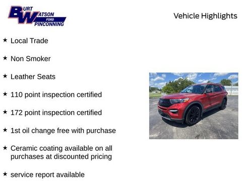 Used 2022 Ford Explorer Limited w/ Class IV Trailer Tow Package AWD/4WD image 9