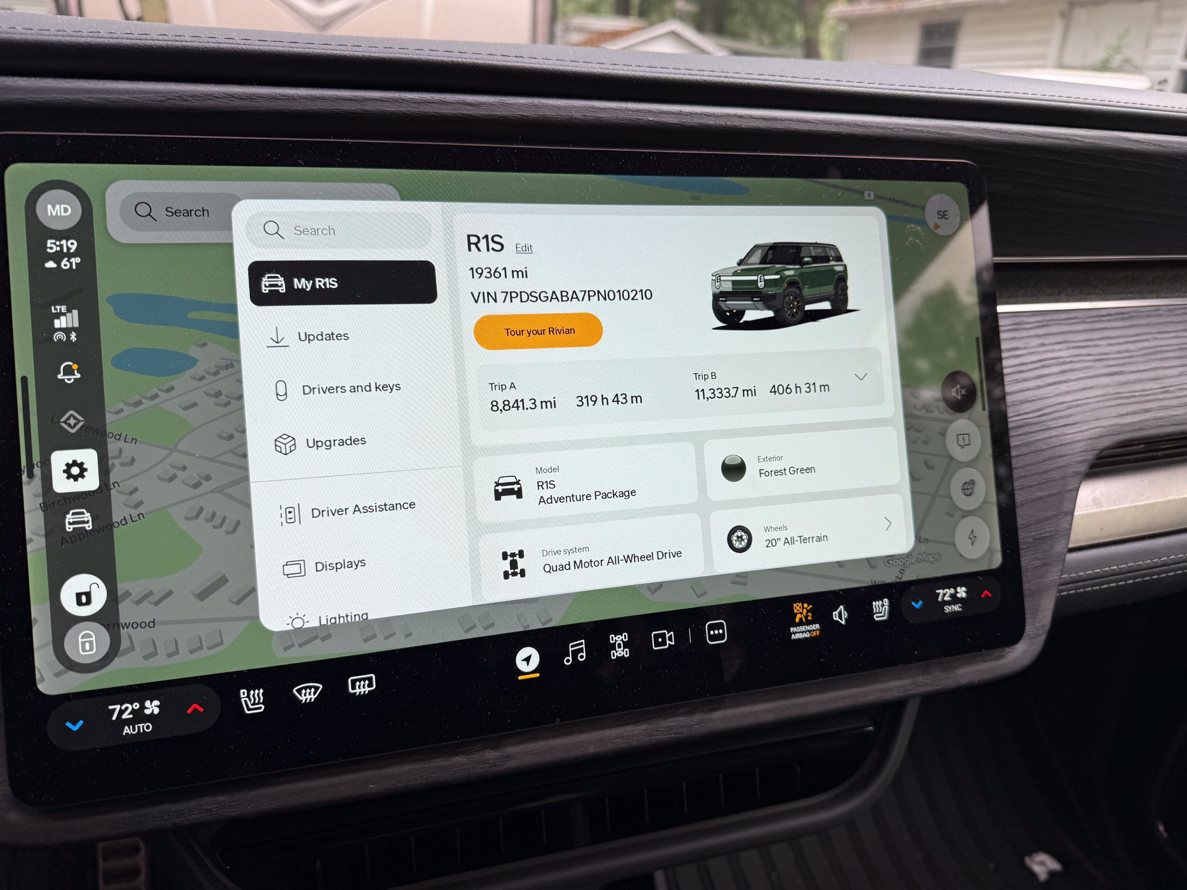 Used 2023 Rivian R1S Adventure Quad AWD/4WD image 6