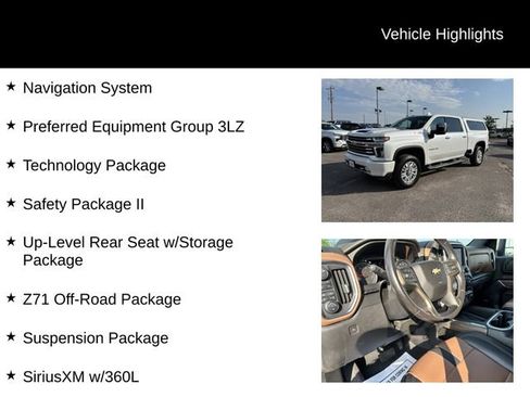 Used 2022 Chevrolet Silverado 2500 High Country w/ Technology Package AWD/4WD image 8