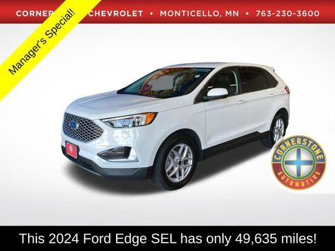 Used 2024 Ford Edge SEL AWD/4WD image 1