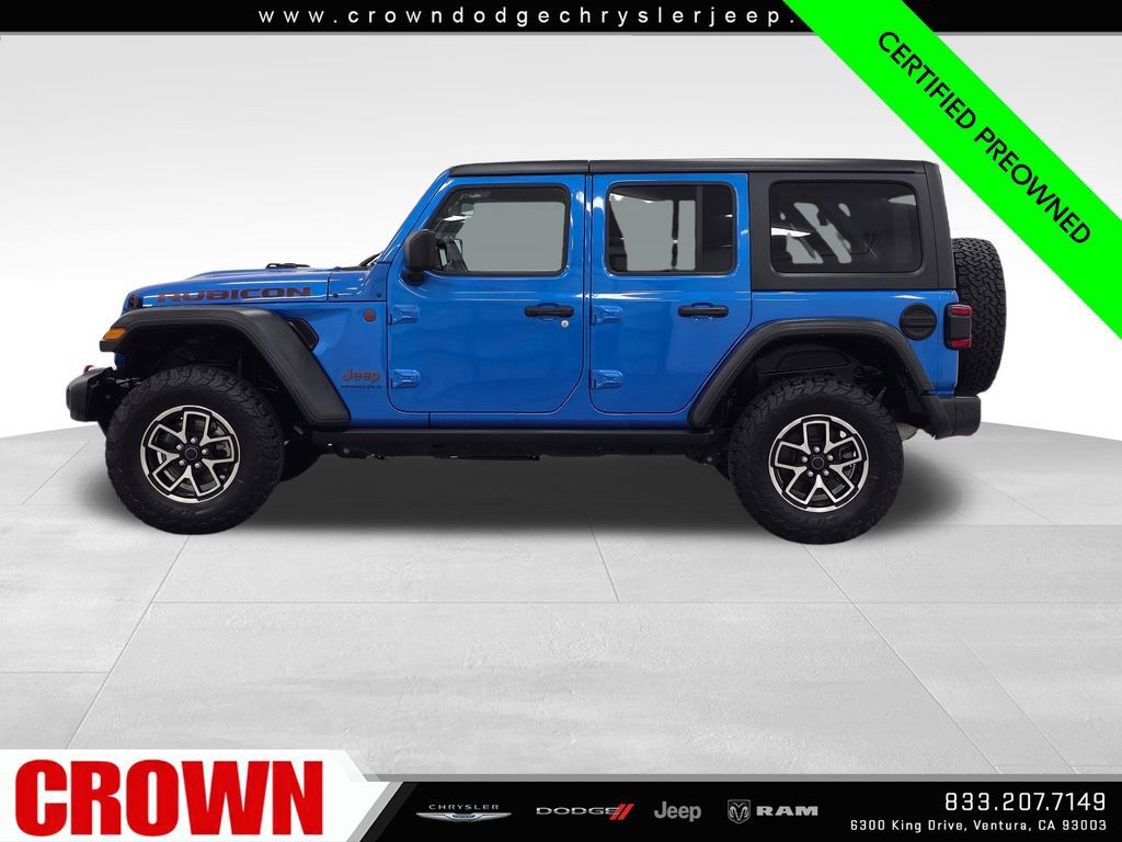 Certified 2025 Jeep Wrangler Unlimited Rubicon AWD/4WD image 4