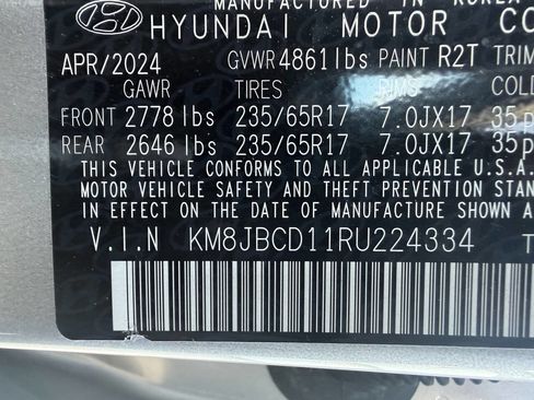 Used 2024 Hyundai Tucson Blue AWD/4WD image 32