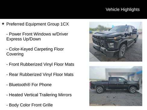 Used 2021 Chevrolet Silverado 2500 Custom w/ Custom Value Package AWD/4WD image 11