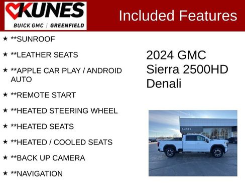 Used 2024 GMC Sierra 2500 Denali AWD/4WD image 2