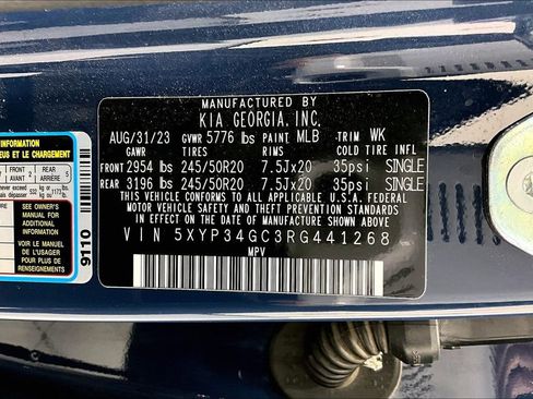 Used 2024 Kia Telluride EX w/ EX Captain's Chair Package FWD image 41