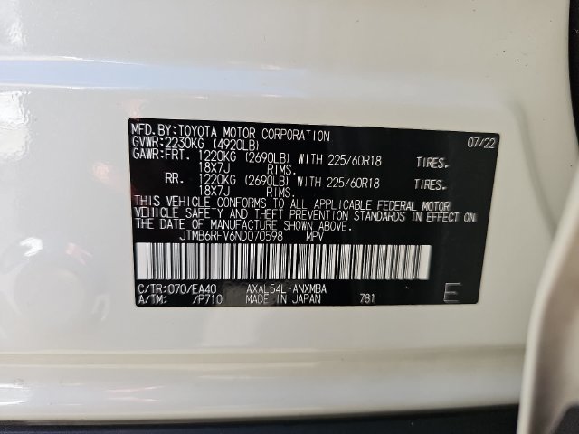 Used 2022 Toyota RAV4 XLE Premium AWD/4WD image 38