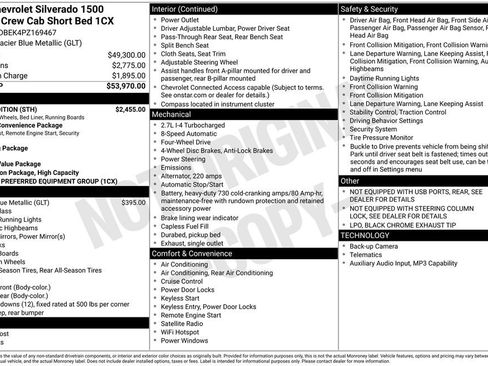 Used 2023 Chevrolet Silverado 1500 Custom w/ Rally Edition AWD/4WD image 31