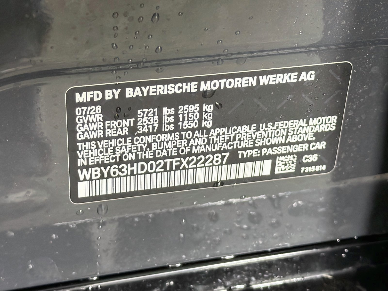 New 2026 BMW i4 eDrive40 w/ M Sport Package RWD image 34