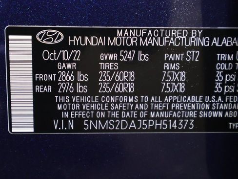 Used 2023 Hyundai Santa Fe SEL w/ Cargo Package AWD/4WD image 45
