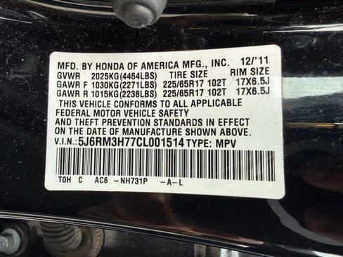 Used 2012 Honda CR-V EX-L image 14