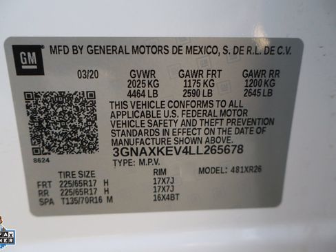 Used 2020 Chevrolet Equinox LT FWD image 30