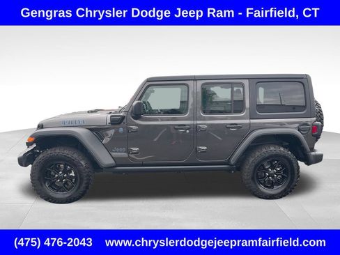 Certified 2025 Jeep Wrangler Unlimited Sport S 4xe AWD/4WD image 4