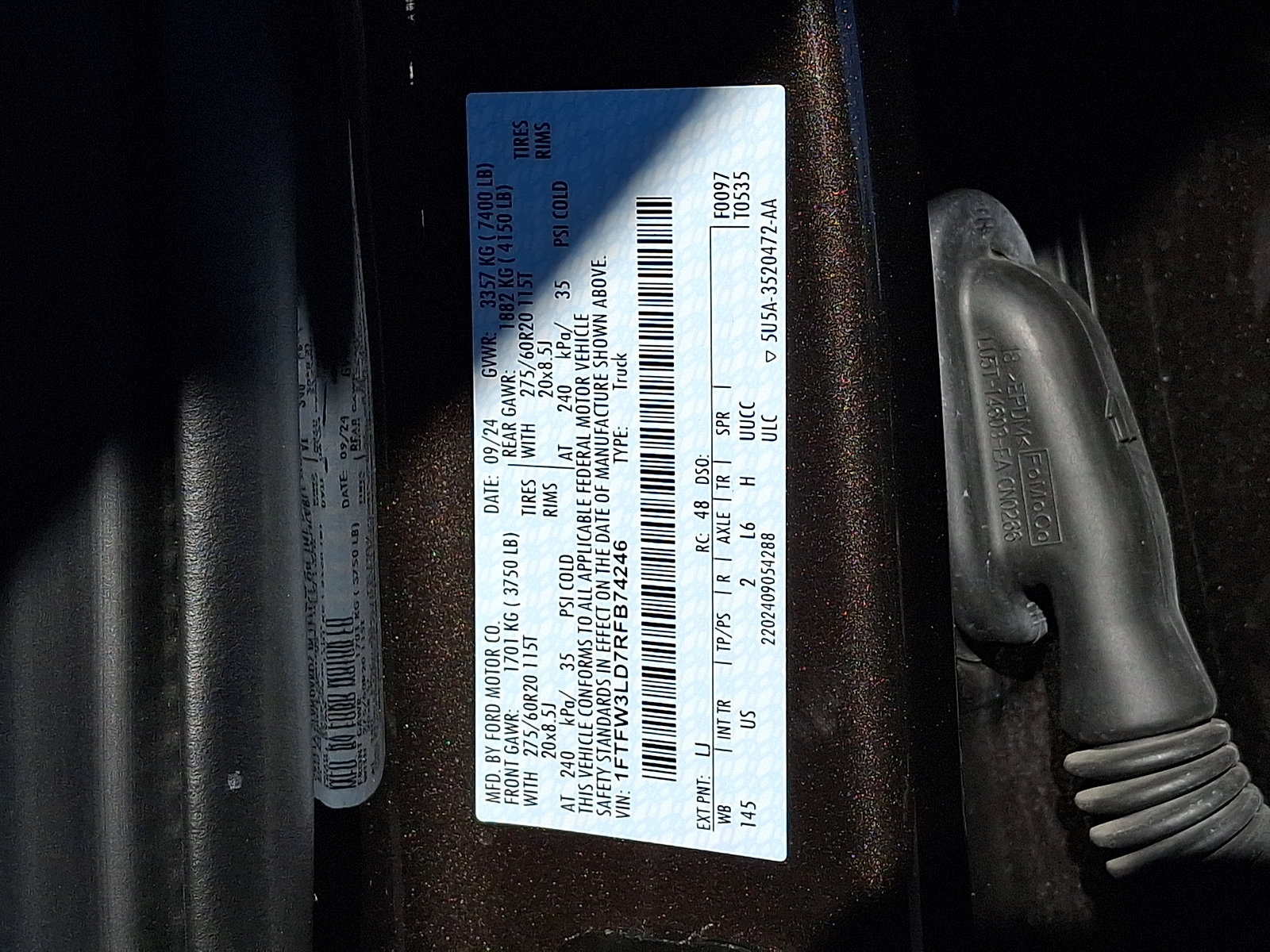 Used 2024 Ford F150 XLT w/ Equipment Group 302A MID AWD/4WD image 32