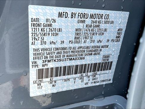 New 2026 Ford Mustang Mach-E Premium w/ Technology Package AWD/4WD image 11