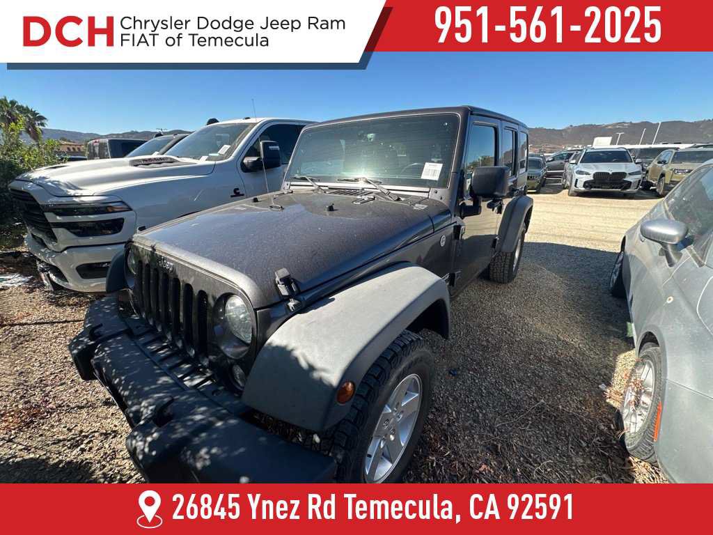 Used 2018 Jeep Wrangler Unlimited Sport S AWD/4WD image 1