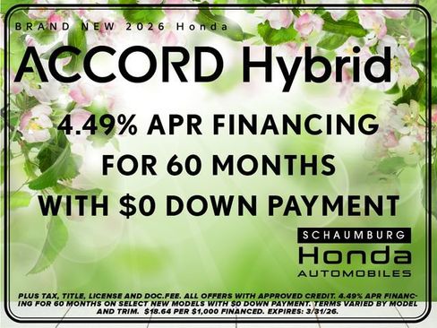 New 2026 Honda Accord Sport image 4