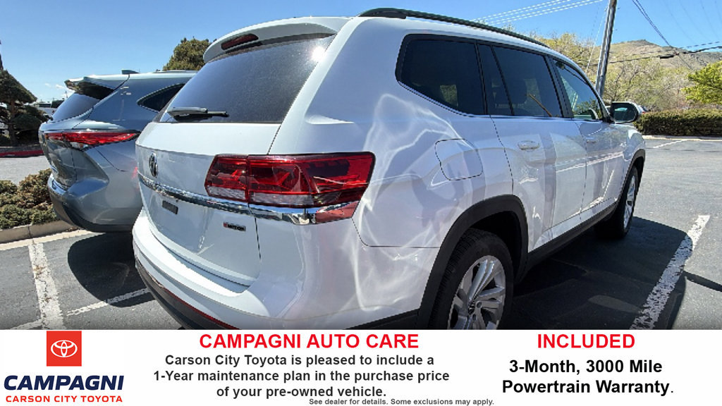 Used 2021 Volkswagen Atlas SE AWD/4WD image 2