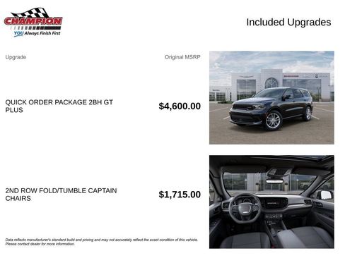 New 2026 Dodge Durango GT AWD/4WD image 6