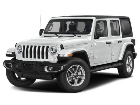 Used 2023 Jeep Wrangler Unlimited Sahara w/ LED Lighting Group image 1