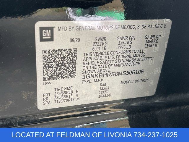Certified 2021 Chevrolet Blazer LT AWD/4WD image 32