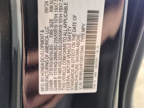 Certified 2025 Honda Odyssey Touring image 33