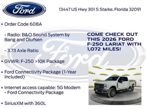 New 2026 Ford F250 Lariat AWD/4WD image 20