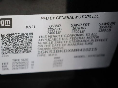 Used 2021 GMC Yukon SLT w/ SLT Premium Package image 68